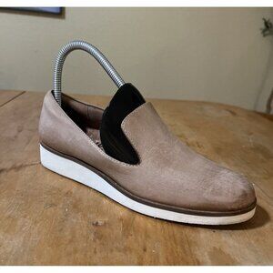 Softwalk Leather  Slide on Sneakers Size 7M Blush